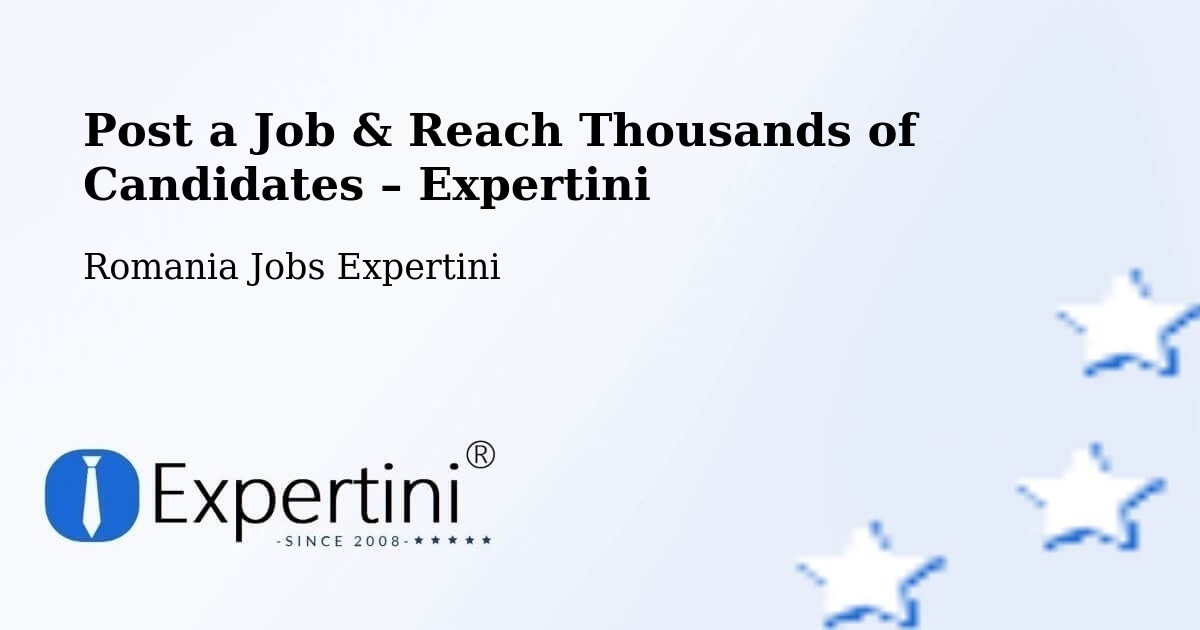 Post a Job in Bata – Hire the Right Talent - Bata, Romania Jobs Expertini