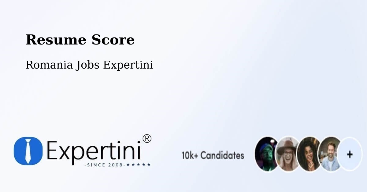Resume Score & Job Description Match Tool – Bata - Romania Jobs Expertini
